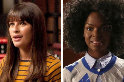 Lea Michelle y Samantha Marie Ware