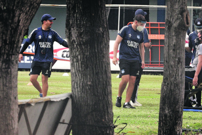 01062020 EN EL COMPLEJO DE LOS SAMANES EMELEC REALIZÒ SUS ENTRENAIMEITNOS 1 DE JUNIO DEL 2020