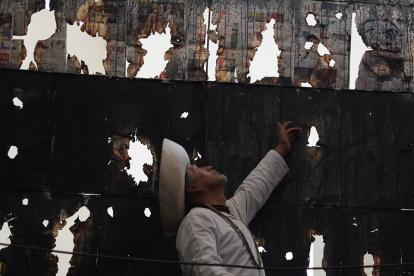 Conexión. El ‘taita’ Amaru Cholango ‘habla’ con el universo para conocer lo que pasará en la Tierra