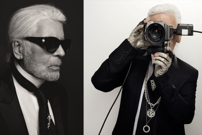 Karl Lagerfeld fue un diseñador alemán