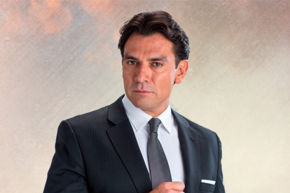 Jorge Salinas en una de las imágenes promocionales de Te doy la vida