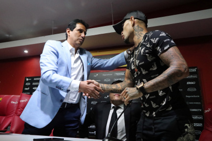 José Frncisco Cevallos (i) fue presidente de Barcelona desde octubre de 2015 a diciembre de 2019.



Agencia (ag-extra)