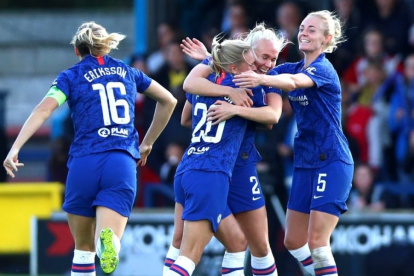 Las jugadoras del equipo inglés pararon sus partidos en marzo cuando eran segundas en la tabla. Primeras iba Liverpool.