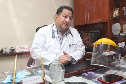 Figura. El infectólogo reconoce que Guayaquil no vivirá nuevamente las imágenes catastróficas de marzo.