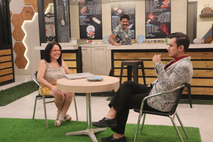 Claudia Camposano y Christian Maquilón.