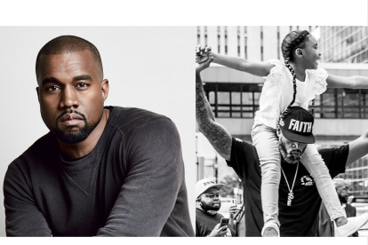 Kayne West y Gianna Floyd