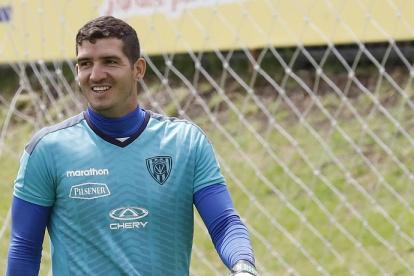 Jorge Pinos, arquero de Independiente del Valle, emprendió acciones legales.