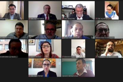 El Consejo Consultivo se realizó mediante videoconferencia con los consejeros electorales.