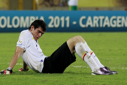 John Jaramillo fue una de las figuras que tuvo la Sub 20 de Ecuador, en el Mundial de Colombia 2011.

















 COLOMBIA FÚTBOL MUNDIAL SUB 20