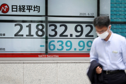 Bolsa de Tokyo ha permanecido más estable estas semanas.