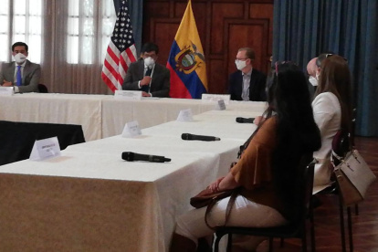 Ecuador y Estados Unidos continuarán cooperando para mejorar la economía ecuatoriana, aseguraron las autoridades de ambos países.