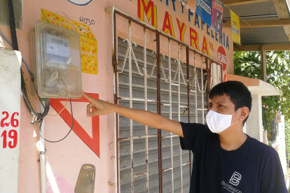 Afectados. También los propietarios de los negocios que están cerrados registran un consumo alto de energía eléctrica, en General Villamil.