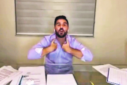 El exasambleísta Dalo Bucaram no descartó que esté viviendo en un departamento del procesado Daniel Salcedo, investigado por peculado.