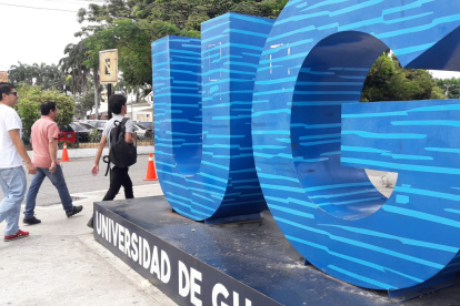 La Universidad de Guayaquil está intervenida desde octubre de 2018.