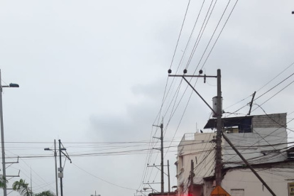 El accidente. Ocurrió la tarde de ayer en Guayaquil. El 14 de mayo de este año se reportó otra muerte similar.