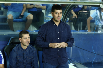 El técnico de Emelec, Ismael Rescalvo, habló de diversos temas con los periodistas.