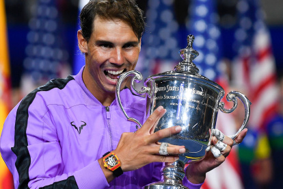 El tenista español Rafael Nadal es el campeón vigente del US Open.