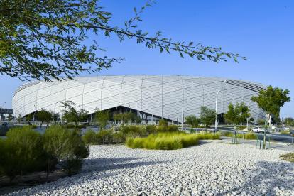 El estadio Ciudad de la Educación fue inaugurado en Catar mediante un evento virtual. Es el tercero listo para el Mundial 2022.