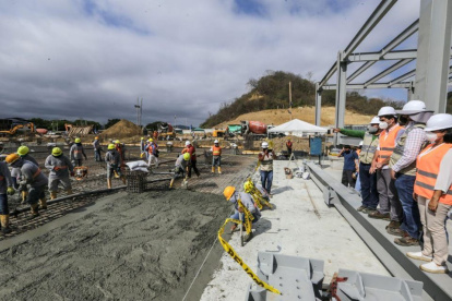 Obra. El hospital de Bahía es parte de los planes de la reconstrucción de Manabí.