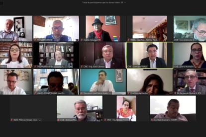 Puntos de vista diversos hubo en la sesión conjunta entre el Tribunal Contencioso, El Consejo Nacional Electoral y los partidos políticos.