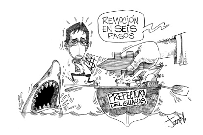 Ellos lo subieron, ellos lo bajan.