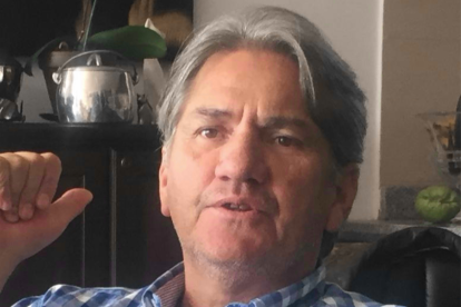 Ricardo Ruperti, dueño del terreno en el que se construye el hospital de Bahía de Caráquez.