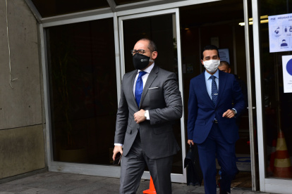 Jorge Luis Ortega, abogado de Mónica Castillo pidió garantías para su cliente que ha recibido llamadas.