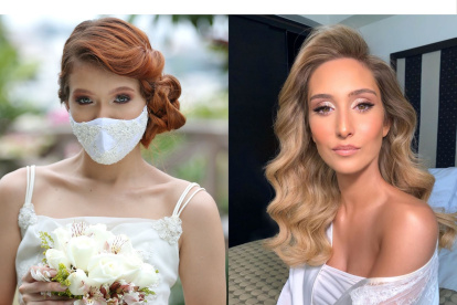 Maquillaje para bodas civiles debe ser con tonos neutros.