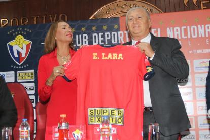 Eduardo Lara fue presentado como entrenador de El Nacional, en noviembre del año anterior.