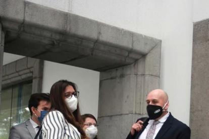 Defensa. Stalin Oviedo es el abogado del exsecretario de la Senain Pablo Romero.