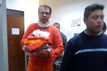 Condena. El exvicepresidente seguirá en la cárcel de Latacunga.