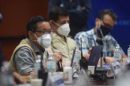 Hecho. La reunión se llevó a cabo este 22 de junio entre los miembros del COE Cantonal de Guayaquil.