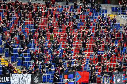 Los hinchas del CSKA Moscú emitieron expresiones racistas ante el brasileño Malcom.