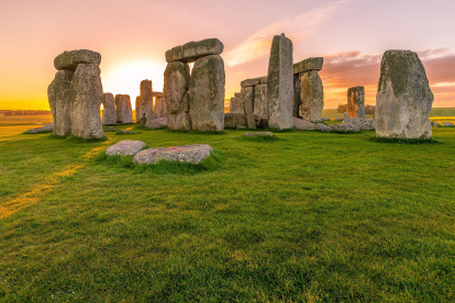 Stonehenge, el engimático megalito del Reino Unido.