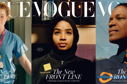 Las portadas de la edición de julio inspiró esta ola masiva de recreaciones de portadas de revista.