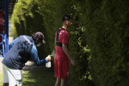 Los equipos ecuatorianos volvieron a los entrenamientos bajo estrictas medidas de prevención