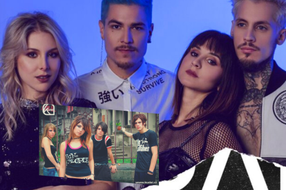 Nicole, Tomás, Bárbara y Pablo son la formación original de Kudai.