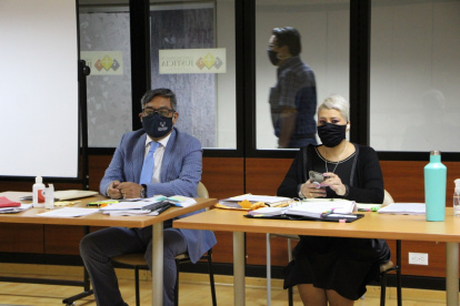 Lorena Grillo defiende al expresidente de la Corte de Guayas, Gabriel Manzur.