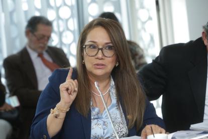 La asambleísta de El Oro, Rosa Orellana, es vocal de la Comisión de Justicia y Estructura del Estado