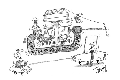 Nos deja sin circulación.