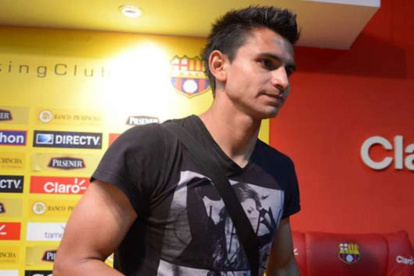 Luis Fernando Saritama se podría sumar a la lista de demandantes que tiene Barcelona.