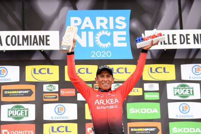 El ciclista colombiano Nairo Quintana afronta además este año un nuevo desafío al pasar a las filas del equipo Arkea Samsic.