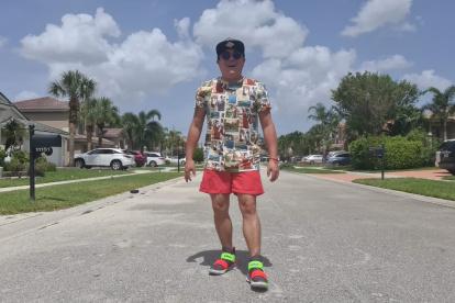 El exreportero del programa "De boca en boca" en Miami.