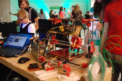 Inventos e innovaciones fueron compartidos en las ediciones presenciales del Campus Party que se desarrolló por cinco años en Quito.