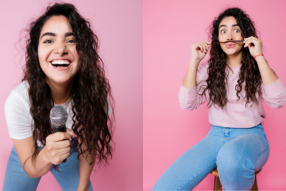 Belén Montero inició en la comedia en el 2019.