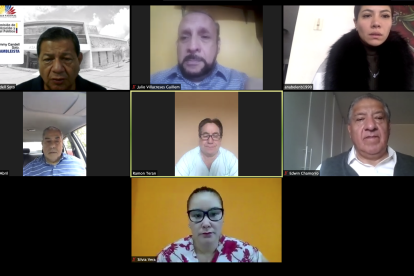 La subcomisión de Fiscalización recibió a los vocales de la Comisión Cívico Anticorrupción núcleo de Manabi