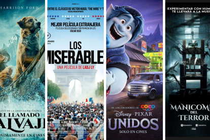 Las cuatro películas pautadas para la primera semana de apertura.