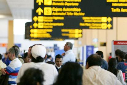 Imagen del aeropuerto Jorge Chávez, de Lima, Perú.