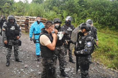 Ciudadanos, entre esos dos policías, fueron secuestrados el jueves en Kumay, Pastaza.