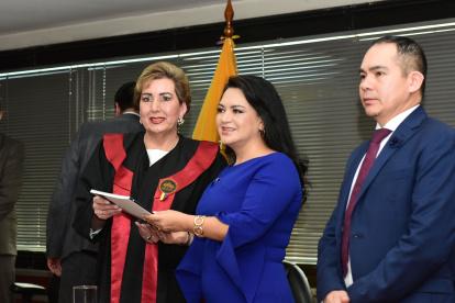 Las titulares de la Corte y del Consejo de la Judicatura